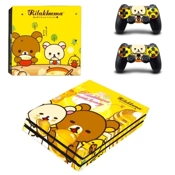 

Rilakkuma PS4 Pro Skin Sticker Decal for PlayStation 4 Console and 2 Controller PS4 Pro Skin Sticker Vinyl
