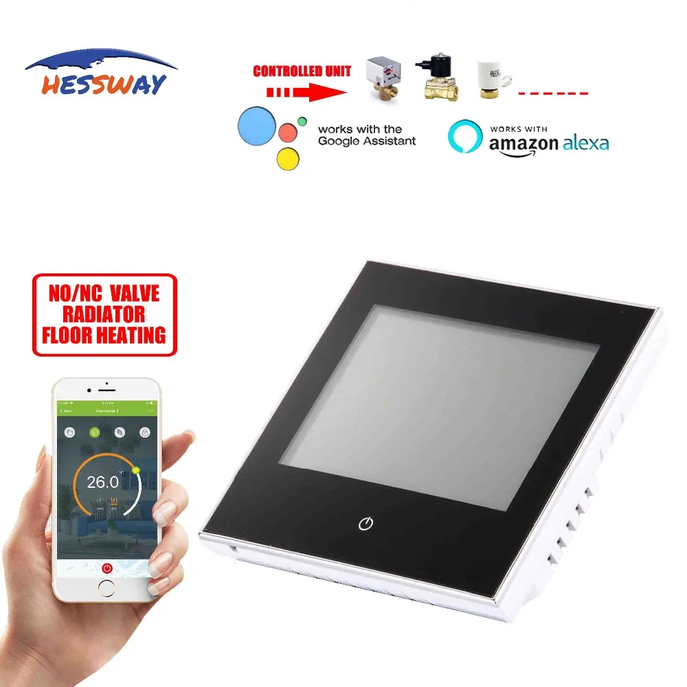 HESSWAY 85 240VAC 3A туя приложение дистанционного управления температурой smart термостат