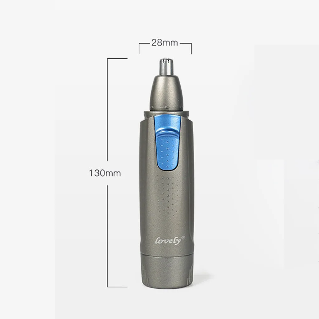 Портативный электробритва для удаления волос в носу бритва с насадками Clipper Батарея питание бритвы уха удаления волос для ухода за лицом