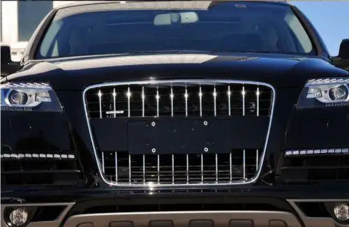 Качество ABS для Audi Q7 Quattro 2011- Передняя решетка решетки вентиляционное отверстие