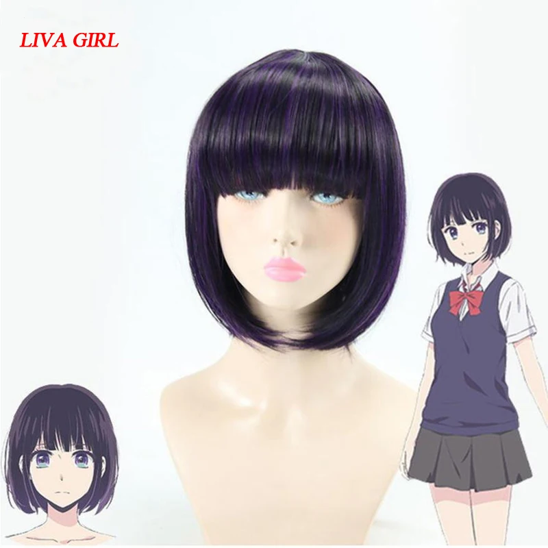 Парик для косплея LIVA GIRL A + kuzu no honkai парик ханаби ясураоки костюм женщин парики