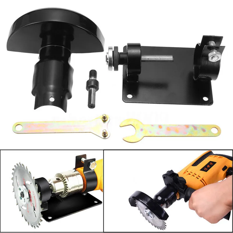 Angle Grinder Accessories Lengthened Cutting Support+2 Wrench+Protective Cover Accessories