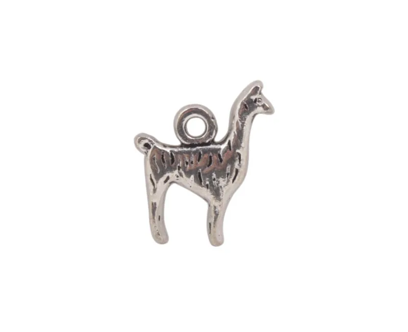 

20PCS Antiqued Silver Alpaca Charms #92256