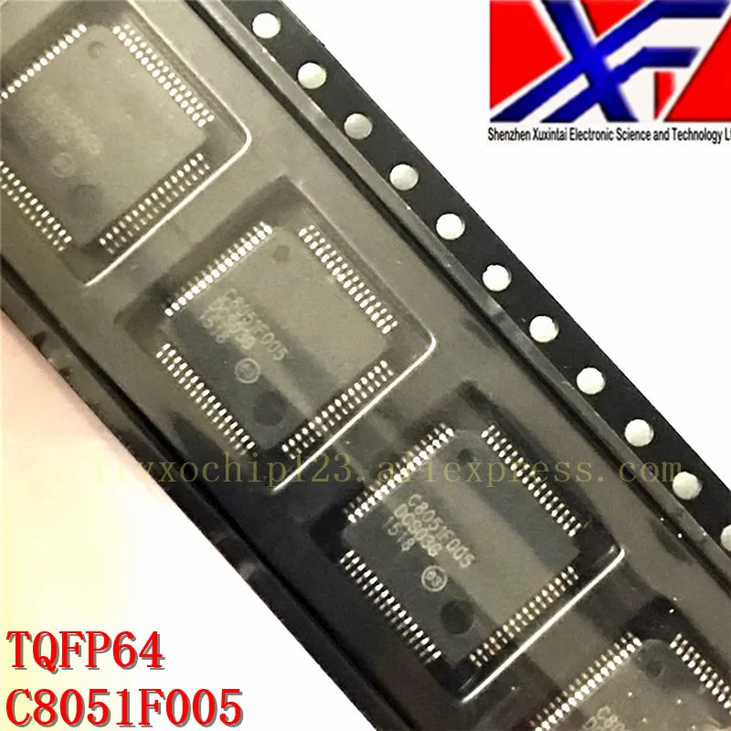 5 шт./лот C8051F005-GQR C8051F005 IC MCU 8 бит 32 КБ FLASH 64TQFP | Обустройство дома