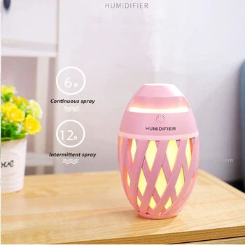 

320ML New LED USB Humidifier Mini Aroma Diffuser Air Humidifier with Aroma Lamp Aromatherapy Diffuser Mist Maker with LED Light