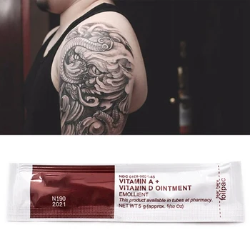 

5g Professional Tattoo Aftercare Products Scar Repair Gel With Vitamins A&D Anti-Inflammatory Ointment