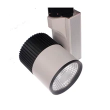 30 Вт Светодиодный направляющий рельс поверхностного монтажа прожекторы cob освещение 30 Вт светодиодный Трек света идеальный металлический галогенный светильник AC 85-265 в