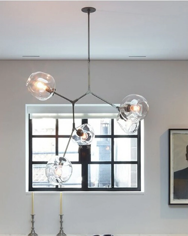 

Lindsey Adelman Globe Branching Bubble Chandelier Modern Chandelier Light Lighting Included LED Dimmable Bulbs +Free shipping!