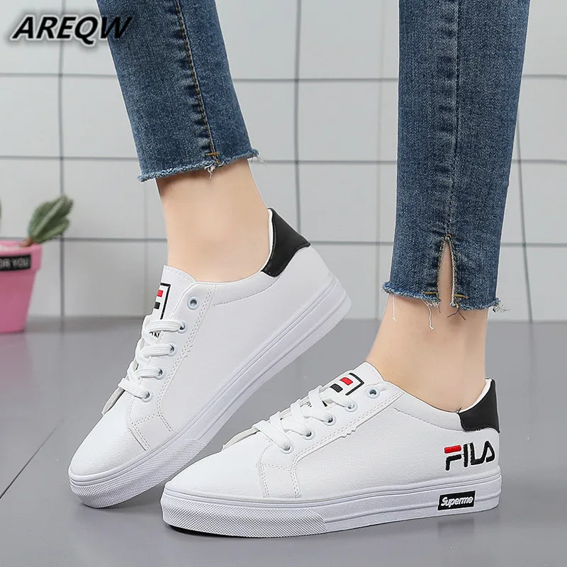 

Spring New Korean Version of The Small White Shoes Women Belt Single Shoes Student Casual Flat Bottom Shoes Sports Running Shoes