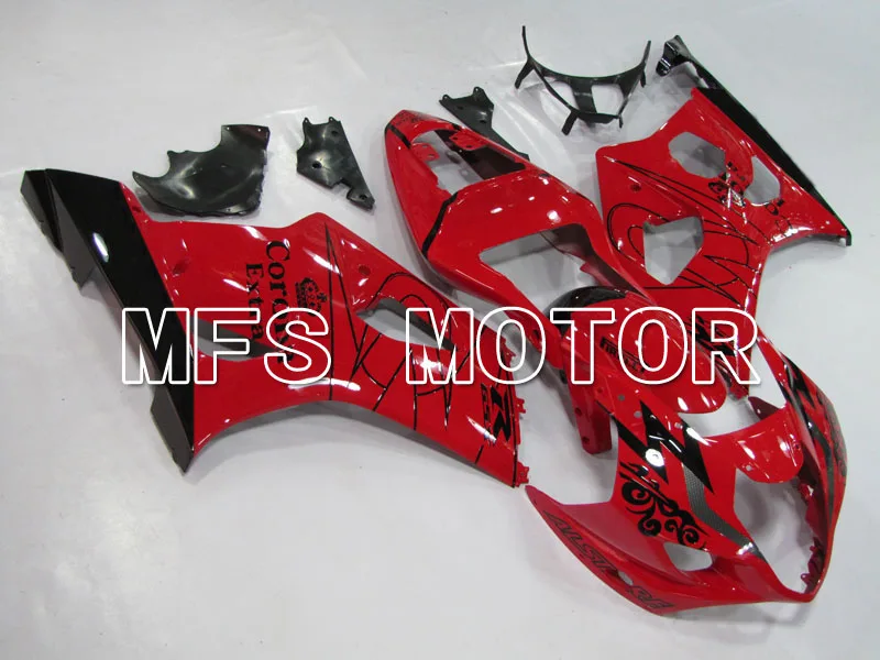 

For Suzuki GSXR 1000 K3 2003 2004 Injection ABS Fairing Kits GSXR1000 K3 03 04 - Corona - Black/Red