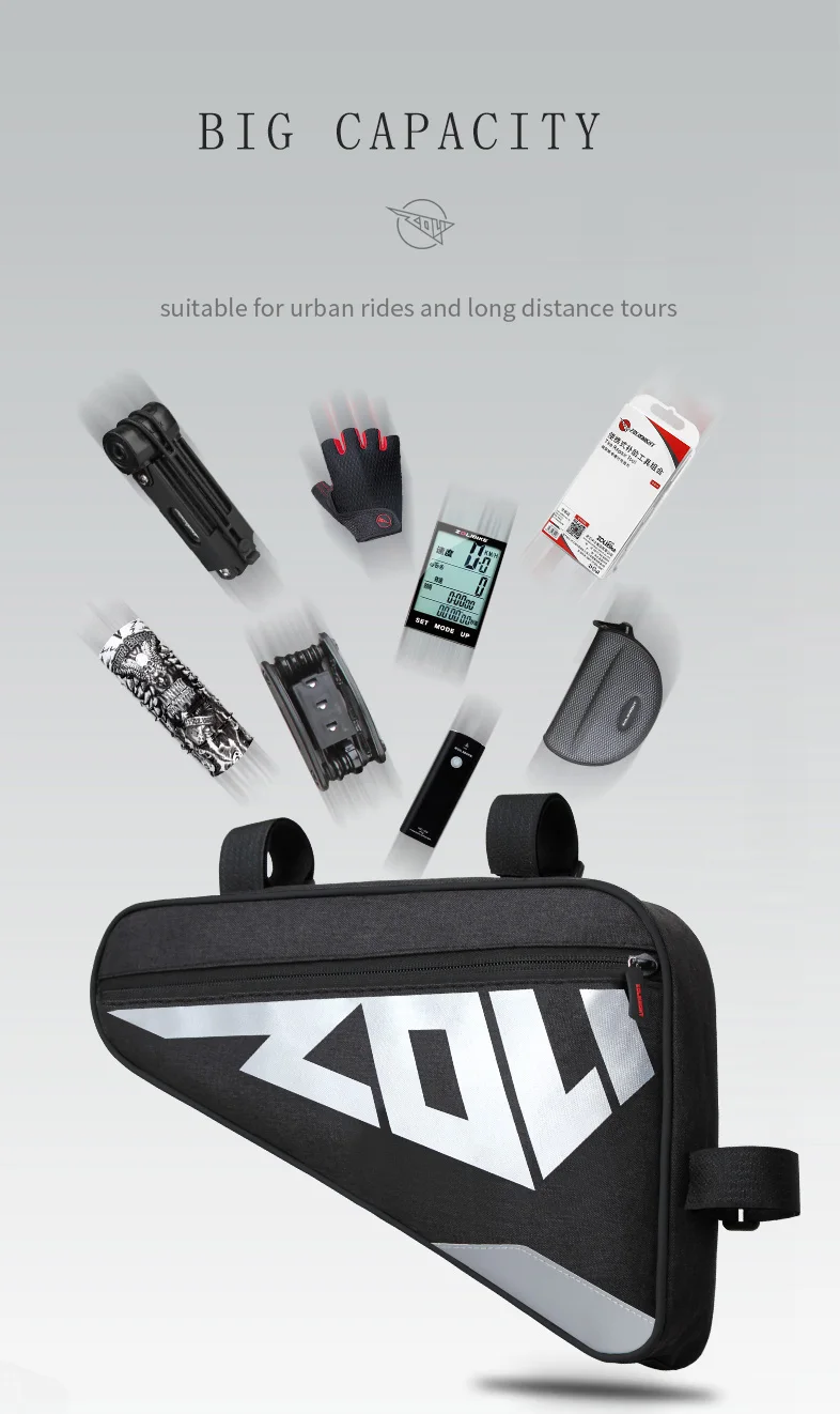 Discount Bike Frame Front Tube Bag Large Bicycle Triangle Bag Waterproof Cycling Bag Pannier Ebike Tool Bag Accessories 1 Discount Bike Frame Front Tube Bag Large Bicycle Triangle Bag Waterproof Cycling Bag Pannier Ebike Tool Bag Accessories 1