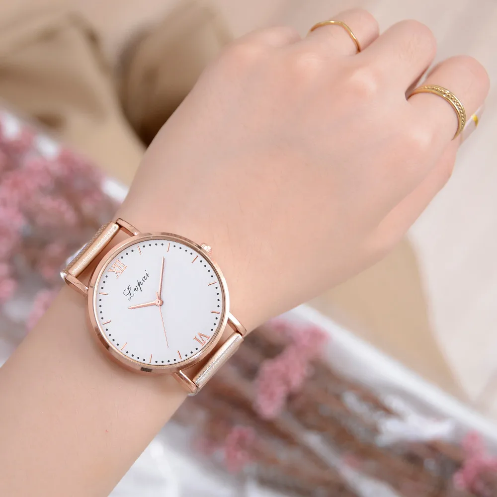 P723 Lvpai Women's Casual Quartz Silicone strap Band Watch Analog Wrist Watch