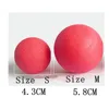 Solid Rubber Pet Dog Ball Training Teeth Chewing Bitting Elastic durable Portable Pet Toys 4.3cm 5.8cm ► Photo 3/6