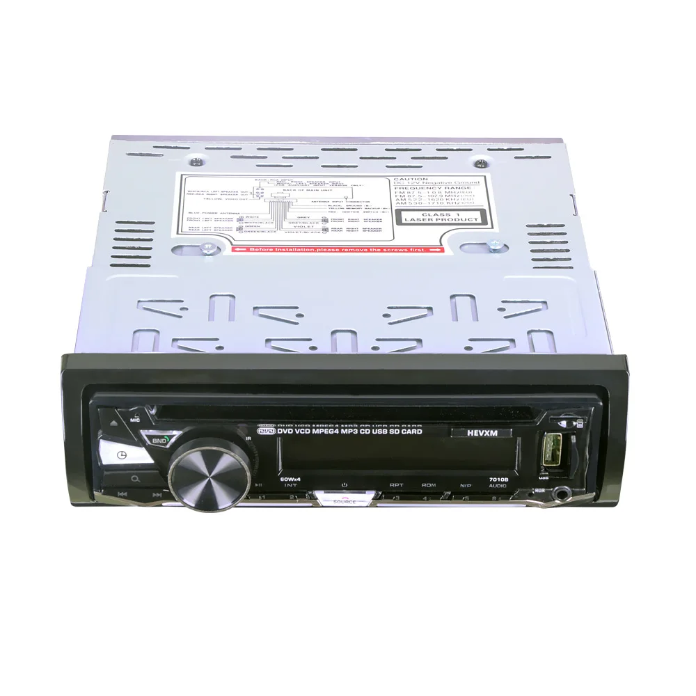 1 DIN 12V стерео головное устройство CD dvd-плеер радио MP3/USB/SD/AUX/FM радио стерео