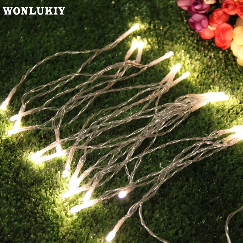 Светодиодная гирлянда на батарейках АА 3 м 30 светодиодов 9 цветов|christmas lamp|string