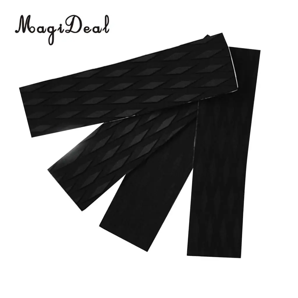 MagiDeal 6 Pieces Non-slip EVA Surf SUP Surfboard Skimboard Traction Pad Bar Grip Mat Water Sports Surfing Deck Grip Mat Pads
