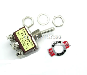 

5pcs TPDT ON/OFF/ON Industrial Toggle Switches 303 triple pole double throw