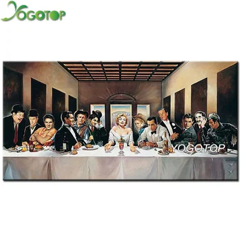 

YOGOTOP 5D Diamond Painting Cross Stitch Diy Diamond Embroidery Marilyn Monroe James Dean Elvis Square Diamond Mosaic VD562