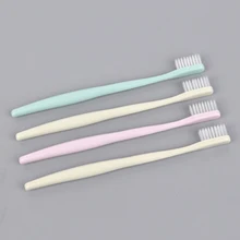 10 шт Ультрамягкая зубная щетка отбеливающая зубная щетка с мягкой щетиной Экологически чистая уход за полостью рта для взрослых