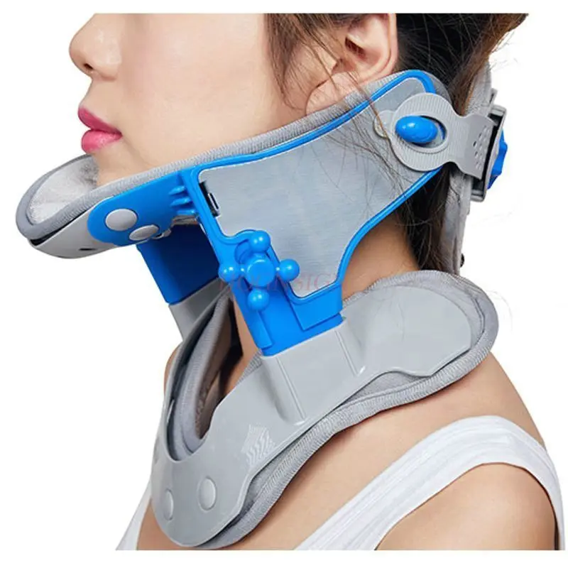 Adult Hot Cervical Vertebra Tool Tractor Medical Home Neck Traction Care Necks Breathable Cervicals Stretching Cervix Stretcher