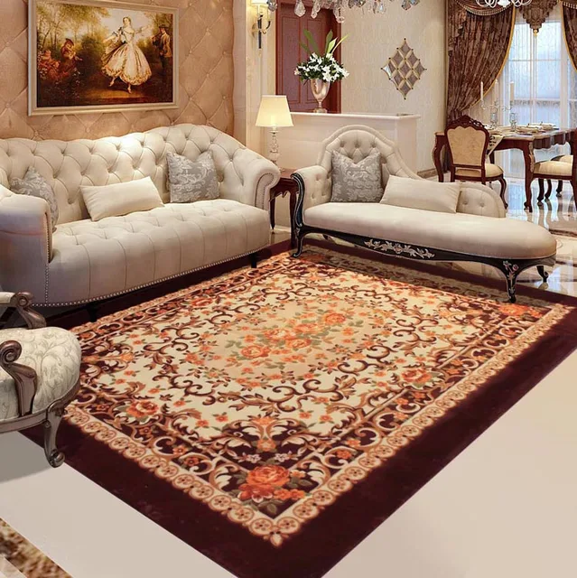 Fashion rose romantische rustieke woonkamer salontafel tapijt ... Fashion rose romantische rustieke woonkamer salontafel tapijt ...