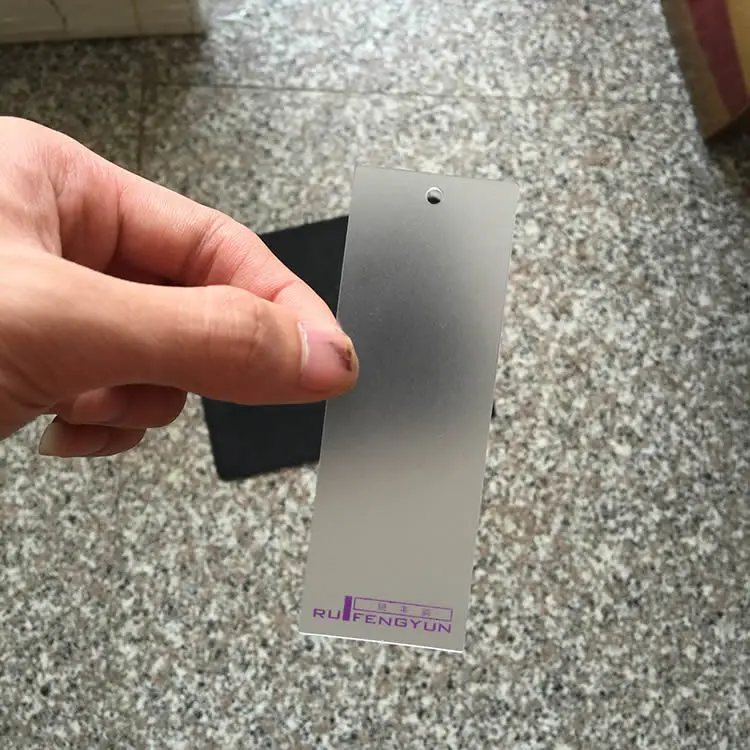 

custom printed logo pvc hang tag/gift swing tag/price hangtag for garment