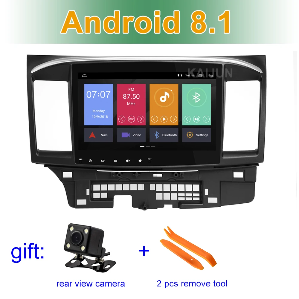 

10.1" Android 8.1 Car DVD Stereo Radio for MITSUBISHI LANCER 2008-2015 with WiFi BT GPS Navigation