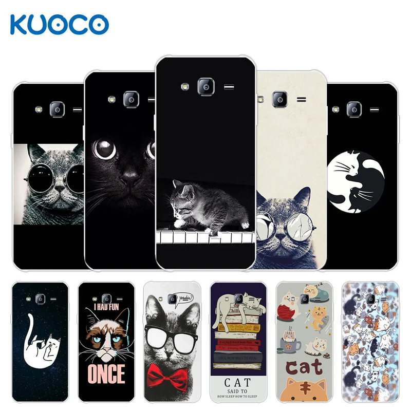 

Soft TPU for Samsung Galaxy J7 2015 Cover Dif Cat Design Phone Case for Samsung Galaxy J7 J700 J700F J700H SM-J700F Fundas
