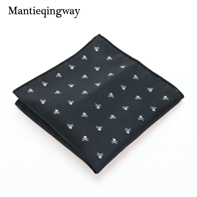 Mantieqingway полосатый носовой платок в горошек свадебный полиэстер с принтом Мужская