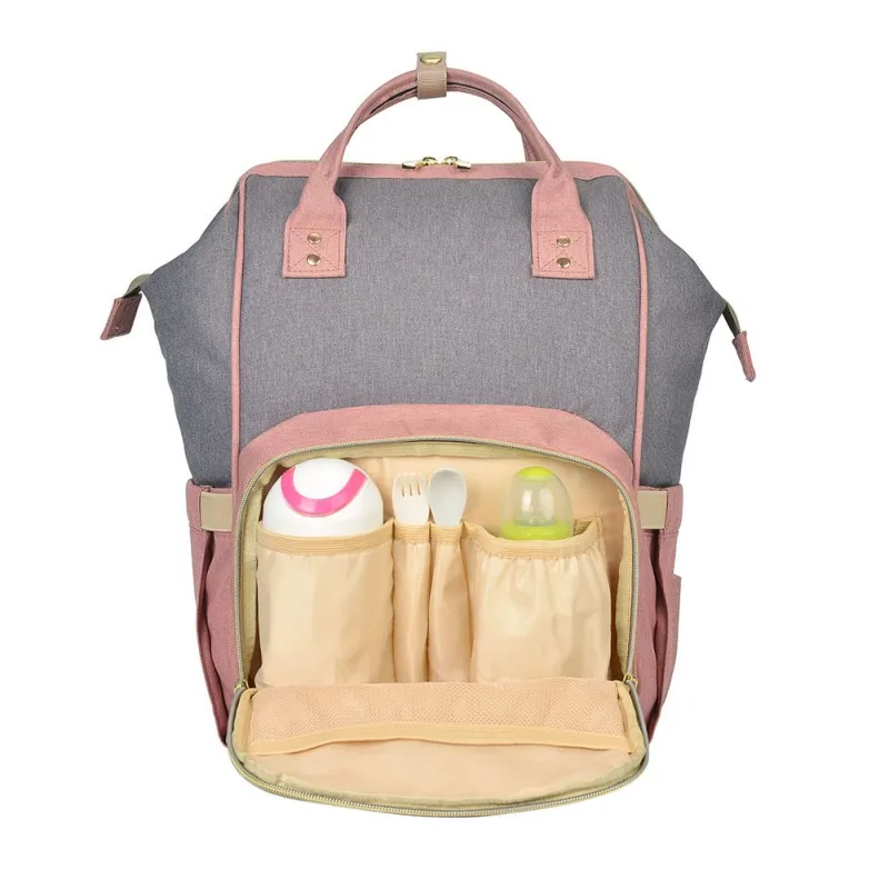 

2018 New Mummy Bag Multi-Function Large Capacity Diaper Bags Pregnant Package Maternal Kids Supplies Four-Piece HYJ2