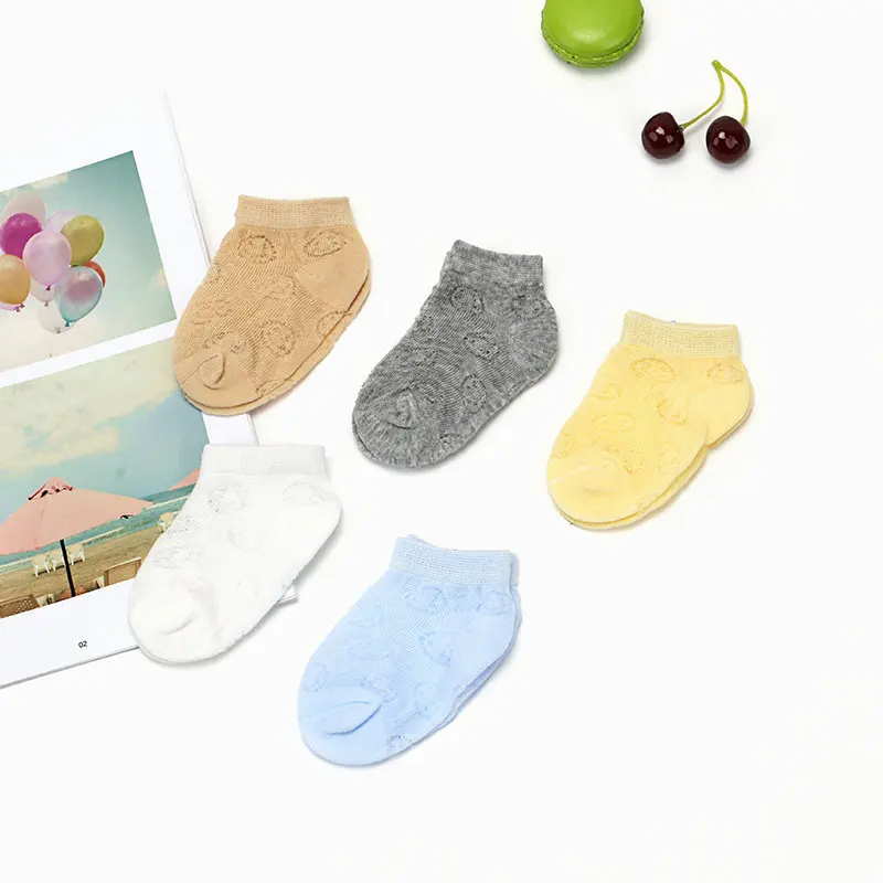 5 pairs = 10 pieces of 0 3 years old socks soft cotton newborn boys and