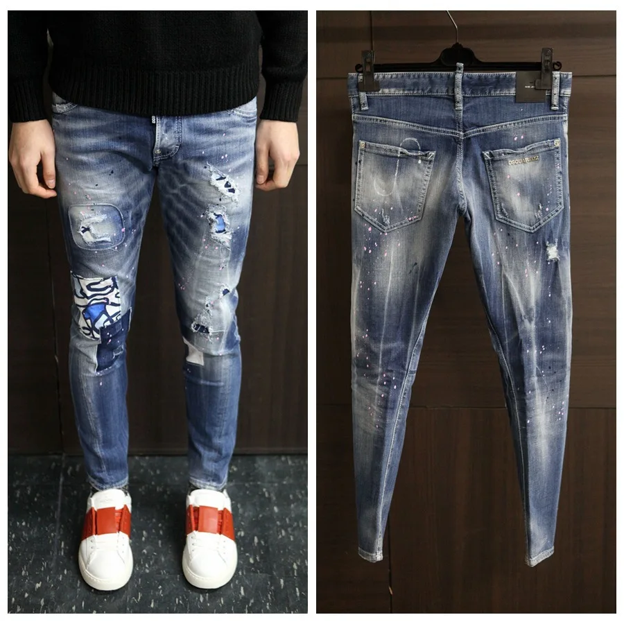 slim fit famous brand d squared dsq 