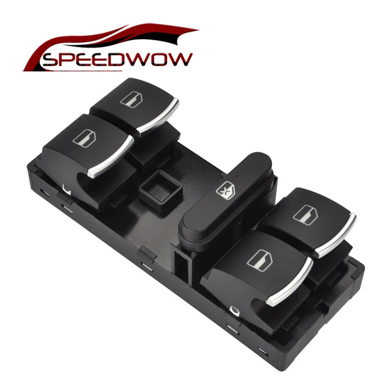 

SPEEDWOW Car Parts Electric Power Master Window Switch Button For VW Jetta Golf MK5 MK6 GTI B6 3C OEM 5ND 959 857 Passat
