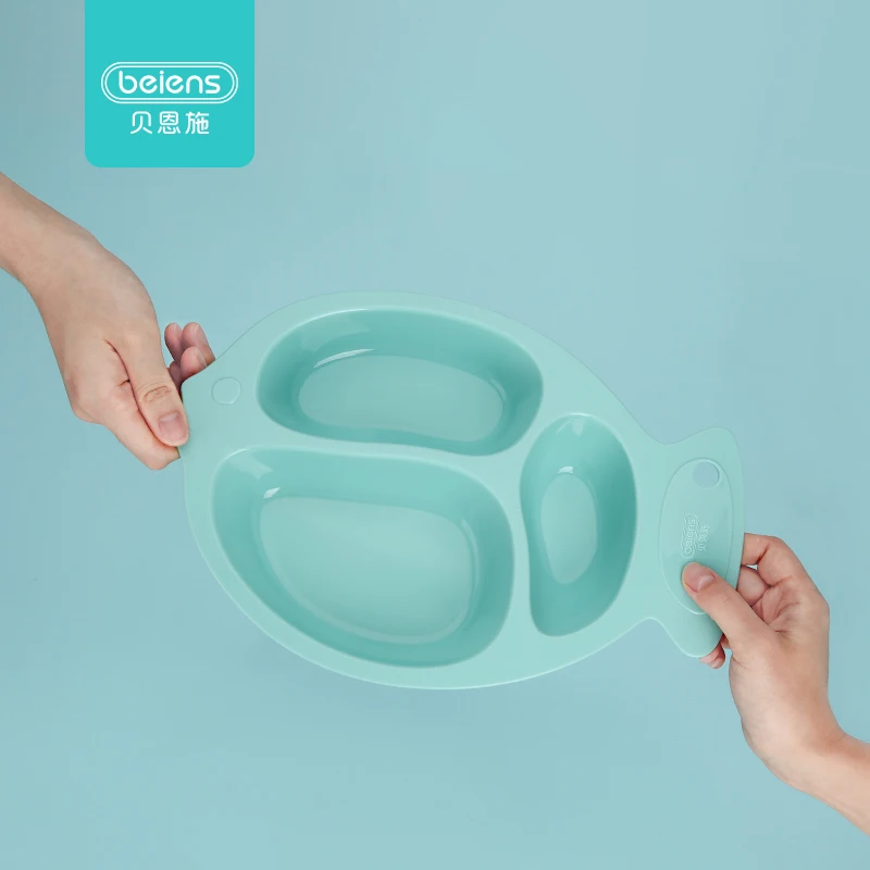 Beiens Baby Plate Food Feeding Baby Bowl Snack Kids Food Placemat Dishes Children Eating Training Plate Infant Beiens Baby Plate Food Feeding Baby Bowl Snack Kids Food Placemat Dishes Children Eating Training Plate Infant