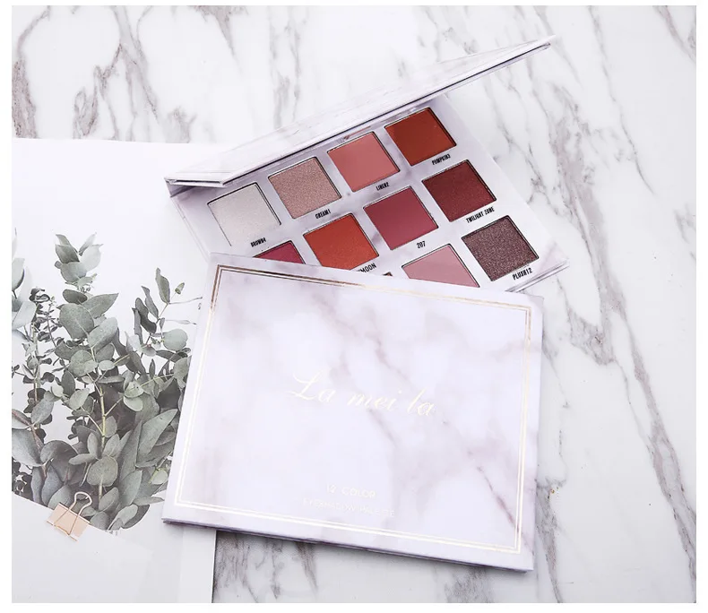 

4 Color Eyeshadow Matte Makeup Palette Pigmented Color Payoff Shimmer Charming Eye Shadow Waterproof Long Lasting Cosmetic