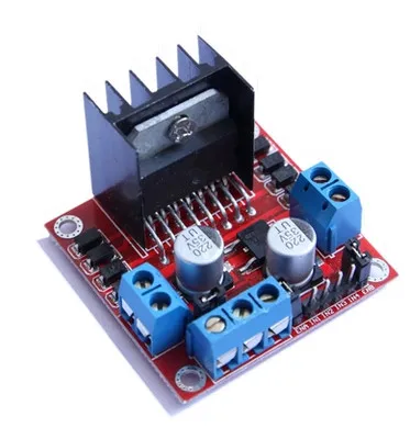 1 шт. двойной H Мост постоянного тока шаговый двигатель привод плата контроллера Модуль L298N Драйвер Двигателя