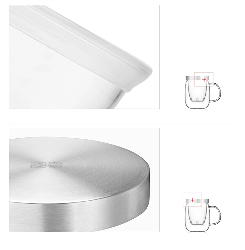 Милый дизайн термостойкая кофейная чашка с заваркой и крышкой 500 мл, прочная чайная чашка, упрощенный чайный набор кунг-фу
