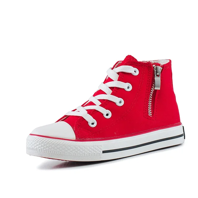 Spring Autumn All match Sneakers High Tops White Black Red Blue