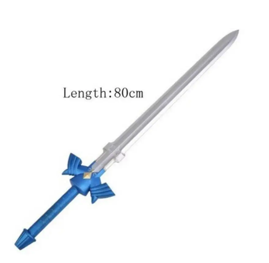 1:1 Cosplay skysword Skyward Sword& Shield /Set Link Safety PU Weapon Sword Kids Gift Role Play Gift 80cm Sword