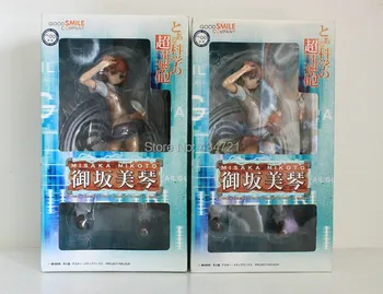 

New Arrival Janpan Classic Anime Game Toaru Kagaku No Raigun Misaka Mikoto SEGA Cute Good Smile 7" Statue Figure Toys