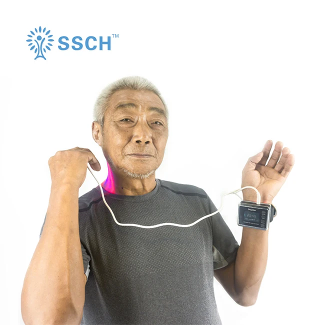 26 Diodes Red And Blue Light Lower High Blood Pressure And Diabetes Wrist Semiconductor Laser Acupuncture