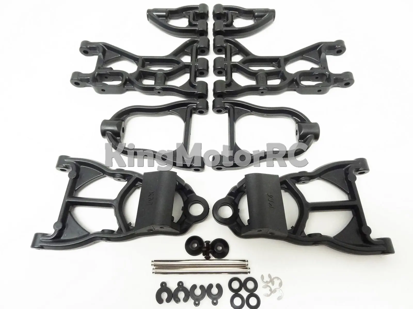 

King Motor 1/5 Baja Front & Rear Nylon Arm Set Fits HPI Baja 5B 5T Rovan Buggy free shipping