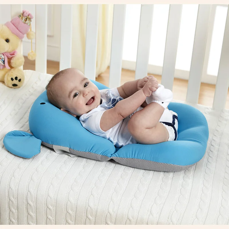 Baby Bath Support Pad Portable Air Cushion Bed Non-Slip Bathtub Mat