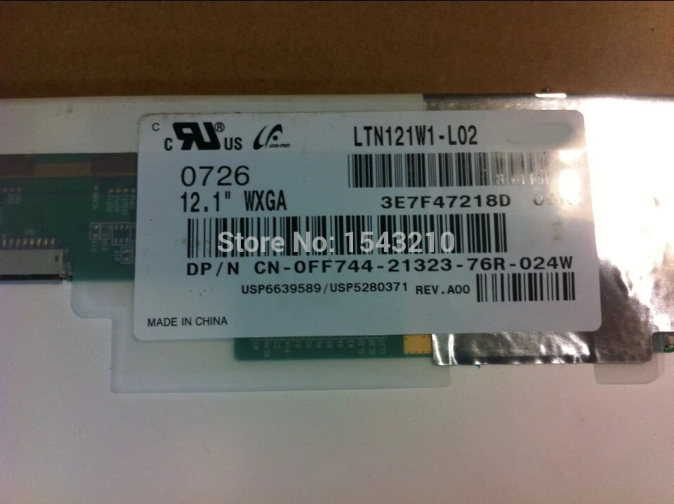 

12.1 inch LCD Screen LCD for ASUS F9DC N121I3-L01 LTN121W1-L02