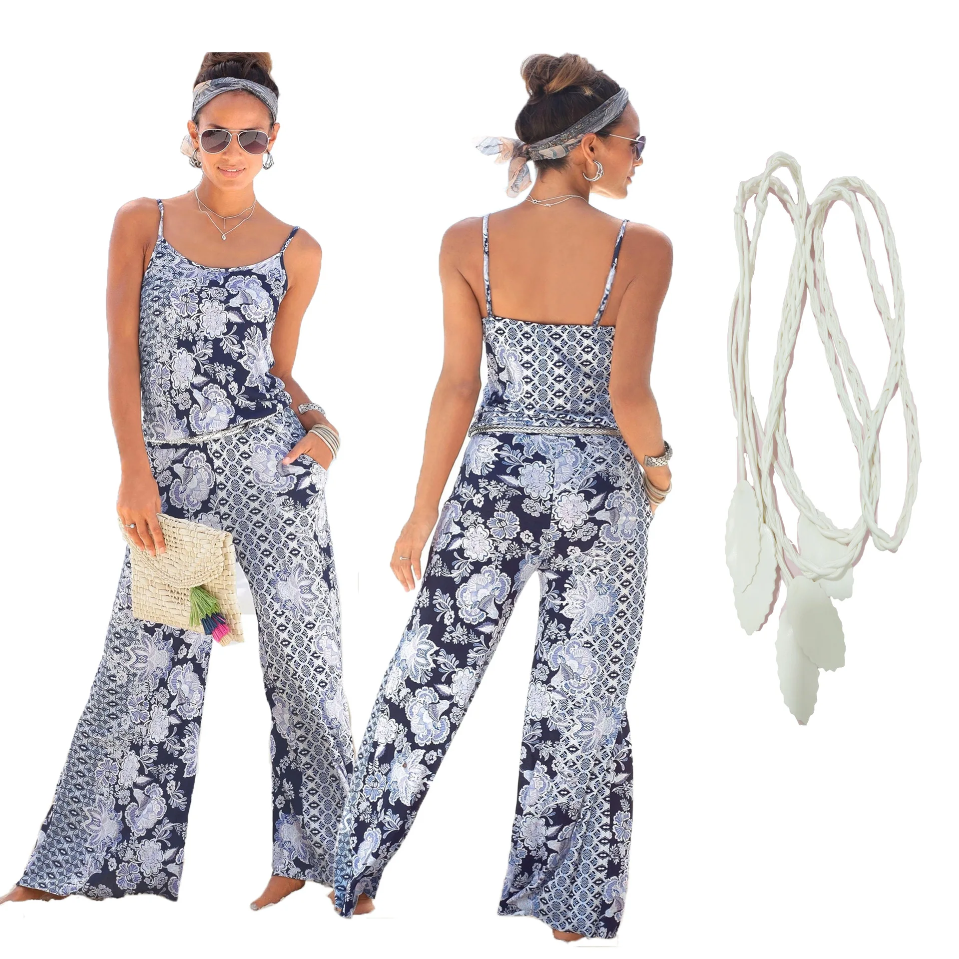 LOSSKY Women Fashion New Bow Backless Sexy Playsuits 2019