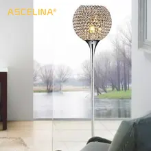 Торшер, Хрустальный торшер, современный напольный светильник светодиодный E27 торс, светильник ing 1,6 м, высокий, для гостиной, спальни, для учебы, декоративный светильник
