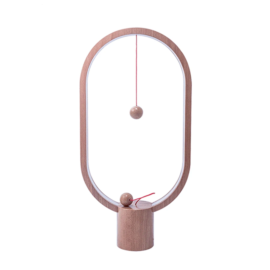 Creative Heng Balance Lamp LED Night Light USB Home Decoration Table Night Lamp Bedside Sleeping Light for Christmas Kids Baby