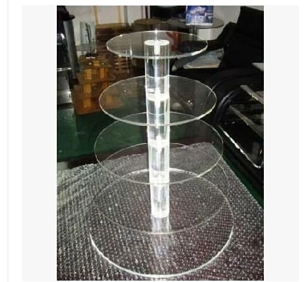 

Free shipping Wholesale 5 Tier Acrylic Cupcake Stand for Party