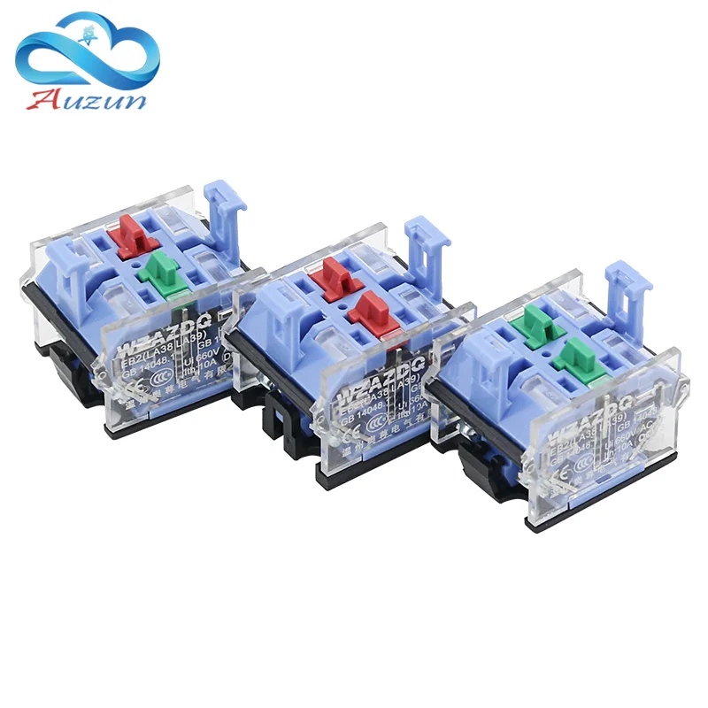 Базовый кнопочный выключатель WZAUDQ LAY38 2NO/2NC/1NO1NC 22 мм|contact switch|contact button |