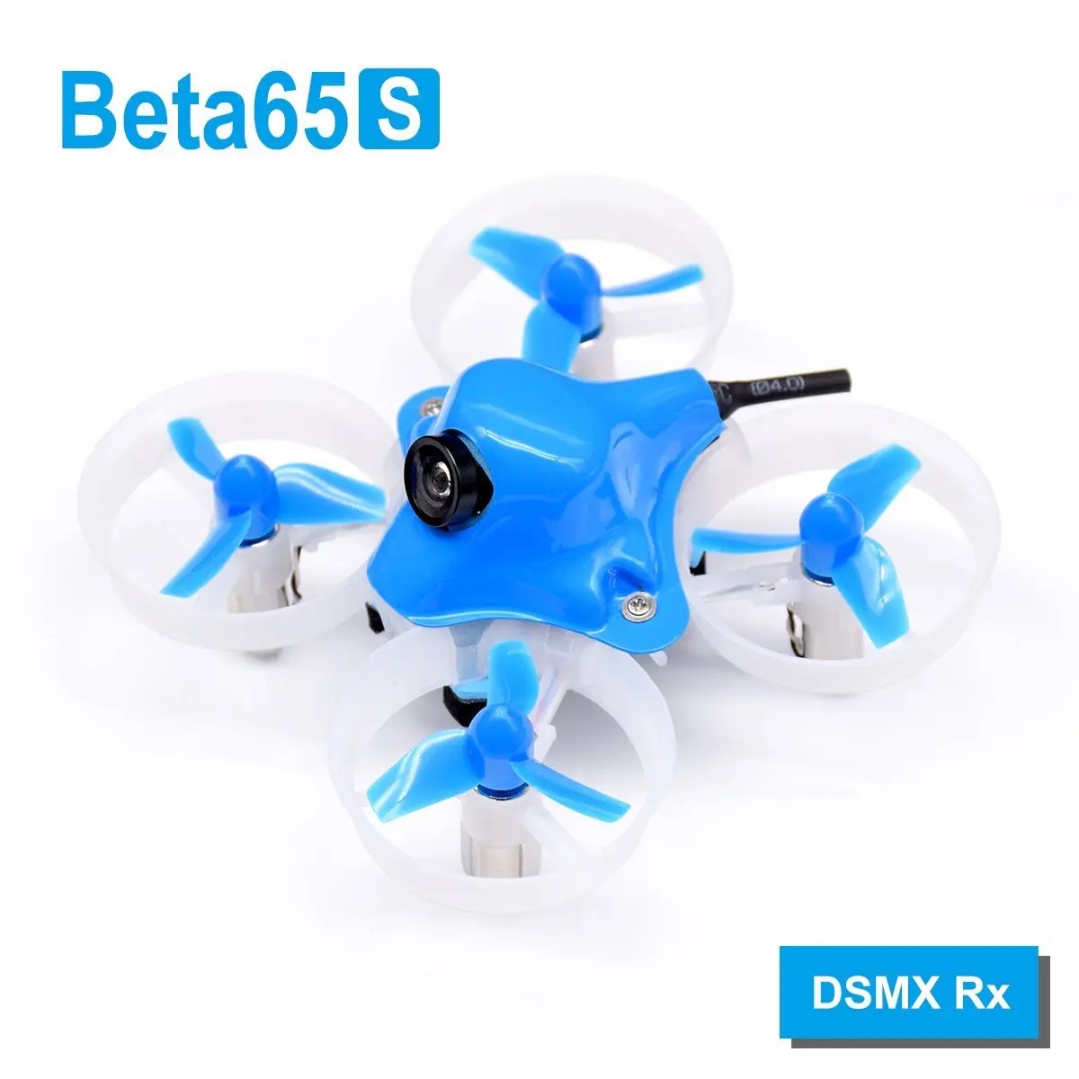 Beta65S BNF Micro Whoop Quadcopter DSMX Rx Version with 17500KV 7x16mm motors